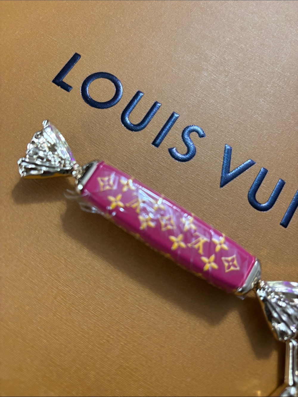 LV Candy Wrapper Charm/Keychain - Picture 3 of 3